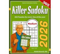 2026 Killer Sudoku: 365 Medium (9x9) Puzzles for Every Day of the Year