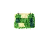 2026. La plateforme est fabriquée à la main avec un tapis chauffant qui assure la stabilité et la chaleur. Elle sert d'aide à se tenir debout (vert, 22,5 x 17 cm)