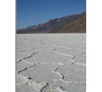 2026: Large Monthly Calendar Planner - Death Valley National Park Badwater Basin