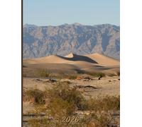 2026: Large Monthly Calendar Planner - Death Valley National Park Mesquite Flat Sand Dunes