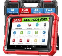 2026 LAUNCH X431 PRO Elite Valise Diagnostic Auto obd2 Scanner 37+ Service TPMS