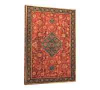 2026 Layla (Persian Poetry) Grande 12-month Vertical Hardcover Flexi Dayplanner 2026 (Elastic Band Closure)