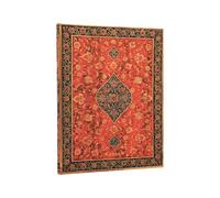 Paperblanks Agenda Layla (Persian Poetry) Ultra 2026 – 12 mois vertical, couverture flexi, élastique