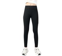 2026 - Leggings athlétiques pour filles, enfants, danse, course, yoga, entraînement, collants de danse actifs avec poches S pantalon fille 140, Noir , 7-8 ans
