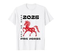 2026 Lunar New Year Fire Horse T-Shirt