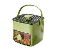 2026 Machine à glaçons portable au design compact pour congélateurs Système de tiroir de rangement pratique | Idéal pour la maison et les activités de plein air (B, taille unique)