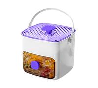 2026 Machine à glaçons portable au design compact pour congélateurs Système de tiroir de rangement pratique | Idéal pour la maison et les activités de plein air (C, taille unique)