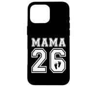 2026 Maman Nouvelle Maman Grossesse FIV Révéler l'adoption de la fête prénatale Coque pour iPhone 16 Pro Max
