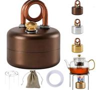 2026 Mini brûleur à alcool et réchaud à alcool portable haute puissance, mini réchaud à alcool de camping, réchaud à alcools de camping léger avec support stable (café)