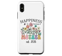 2026 Mom to Be Happiness is Being a Mother Soon to Be Mommy Coque pour iPhone XS Max