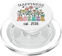 2026 Mom to Be Happiness is Being a Mother Soon to Be Mommy PopSockets PopGrip pour MagSafe