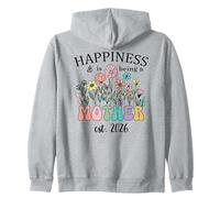 2026 Mom to Be Happiness is Being a Mother Soon to Be Mommy Sweat à Capuche