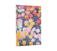 Paperblanks Agenda Monet's Chrysanthemums – Maxi 12 mois Couverture rigide Fermeture élastique 2026