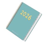 2026 Monthly Planner - 12-Month Spiral Bound Yearly Notebook, Weekly and Monthly Planning for School, Work, Students, Women, Teachers, Family, Home, and College Organizers