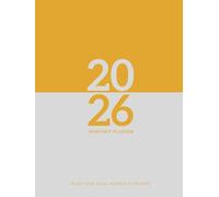 2026 Monthly Planner: All-in-One Weekly & Monthly Organizer for Adults - Featuring Goal Setting, Habit Tracker, Gratitude Log & To-Do Lists