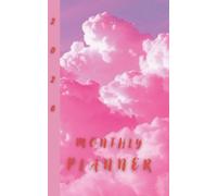 2026 Monthly Planner: Small, Pocket Calendar, Pink Clouds