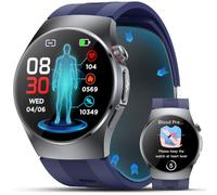 2026 Montre Connectée avec Tensiomètre à Pompe d’Air Précision/ECG/HRV/IMC