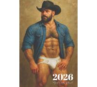 2026 Muscle Cowboy Planner: Gay Bear Beefcake Weekly Organizer in Tighty Whities with Positive Affirmations