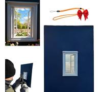 2026 Neu Creative Window Props with Phone Lanyard, Portable Unique Creative Window Prop, Viewfinder Windows Frame Travel Photo Propr for Adventurers, Creators, and Photography Lovers (A)