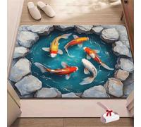 2026 New 3d Hole Rug - Dog Gets Scared Of 3d Carpet,Rugs That Look Like A Hole,Trap Optical Illusion Bottomless Non-Slip Doormat,As Test & Game With Your Cat Or Dog (Style-F, 50*80cm(19.68*31.49in))