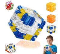 2026 New 3D Labyrinth Cube, 3D Labyrinth Sphere for Children, Patience Games for Adults, for Adults and Teenagers for Stress Relief and Promoting Logical Thinking (Typ A)