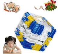 2026 New 3D Maze Cube,Large Labyrinth 3D Puzzless Maze Cube,Rolling Ball Maze Cube,High - Difficulty, 3D Maze Magic Cube & Ball for Logical Challenge,Classroom Party, Family Gathering (C)