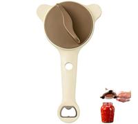 2026 New 4-in-1 Adjustable Jar Opener for Seniors - Multi-function Bottle Cap Openers - Stainless Steel Multifunctional Lid Gripper and Manual Can Kitchen Gadget (A)