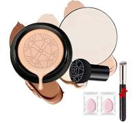 2026 New Advanced Air Cushion CC Cream,Face Makeup Moisturizing Concealer Brighten,Long-Lasting Waterproof, Even Skin Tone for All Types (501-Lvory, onesize)
