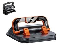 2026 New Car Phone Holder 360 Degree Rotation, Suitable for Car Navigation in-Car Dashboard, Horizontal and Vertical Screen Adjustment Angle, Anti-Slip Holder for All Phones (Orange)