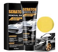 2026 New Car Scratch Removal Wax, Car Scratch Remover for Vehicles Polishing Wax Scratch Repair Paste with Sponge for Paint Surface Marks and Swirl Lines (1 Pack)