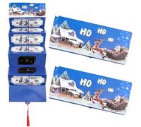 2026 New Christmas Cash Gift Envelope, Xmas Money Gift Card Holder with 10 Slots - DIY Surprise Holiday Envelope for Men Women(2pcs) (Style-G)
