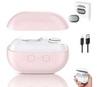 2026 New Coupe Ongle Electrique Pied Senior Electrique Rechargeable,3 En 1 Coupe Ongles Electrique,Electric Nail Clippers For Adults Seniors With Led Light & 3 Speeds Gentle Care (Pink)