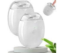 2026 New Coupe Ongle Electrique Pour Pied Et Main Personne Agee,3 En 1 Universal Automatic Fingernail Grinder,Multi-Function Electric Nail Clipper with Led Light & 3 Speeds for Safe & Gentle (2PCS)