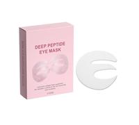 2026 New Deep Peptide Collagen Eye Mask, Three-Piece Design Full Eye Coverage Under Eye Patches, Deep Hydrating Firming Glowing Hydrogel Eye Pads for Dark Circles Puffy Eyes Lines (1 BOX / 5 PAIR)