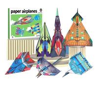 2026 New DIY Paper Airplane Book, Paper Airplane Book Kit, 12 Easy-to-Fold Designs With 36 Colorful Origami Papers, Creative Designs and Fun Tear-Out Projectsa(1pcs)