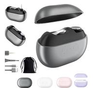 2026 New Easy Nail Trimmer & Electric Toe Nail Clippers for Thick Nails, 2-in-1 Electric Nail Clipper & Polisher with LED Light, Easy Trim Toe Nail Trimmers for Seniors, Kids, Arthritis (Black)