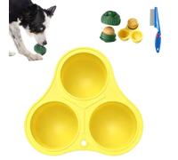 2026 New Futterball Hund, Leckerball Hunde Befüllbar, Robust Snackball Hund, Kann Nachgefüllt Werden, Spülmaschinenfest, Leicht Zu Befüllen, Leicht Zu Reinigen (Schwarz (Kariert))