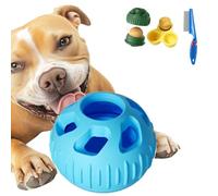 2026 New Futterball Hund, Leckerball Hunde Befüllbar, Robust Snackball Hund, Kann Nachgefüllt Werden, Spülmaschinenfest, Leicht Zu Befüllen, Leicht Zu Reinigen (Blau)