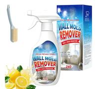 2026 New Highly Effective Wall Mould Removal Spray, 8.12 Fl.Oz Wall Mold Remover Spray, Home Stain Cleaner, Sprays Nettoyant Multi Surface For Wood, Tile, Fabric, Bathrooms, Kitchens (1PC)