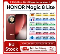 2026 New HONOR Magic8 Lite EU Version 5g Smartphone Android Mobile Phones AMOLED Snapdragon 6 Gen 4 7500mAh 108MP OIS AI Camera Forest Green 8GB+512GB