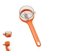 2026 New Kitchen Special Fruit Peeler with Box Storage, New with Box Storage Kitchen Special Fruitpeeler, Double-Sided Stainless Steel Peelers (Orange)