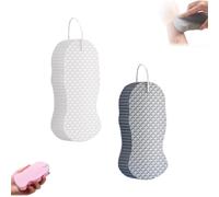 2026 New Magic Exfoliating Bath Sponge 3D Super Soft Exfoliating Bath Sponge Skin Friendly and Reusable for Adults Women and Men (2PCS/B)