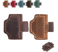 2026 New Magnetic Leather Pen Holder Bookmark, Personalized Bookmarks, Customized Gifts for Readers (2PCS-A,I)