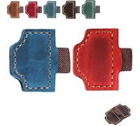 2026 New Magnetic Leather Pen Holder Bookmark, Personalized Bookmarks, Customized Gifts for Readers (2PCS-E,N)