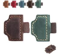 2026 New Magnetic Leather Pen Holder Bookmark, Personalized Bookmarks, Customized Gifts for Readers (2PCS-B,I)