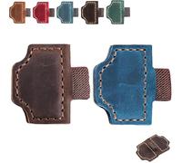 2026 New Magnetic Leather Pen Holder Bookmark, Personalized Bookmarks, Customized Gifts for Readers (2PCS-C,I)