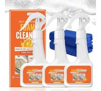 2026 New Multi-functional Foam Cleaner, Multifunctional Powerful Kitchen Foam Cleaner, All-Purpose Oil Stain Cleaning Spray, For Kitchen, Household, Stove, Range Hood (3, PCS)