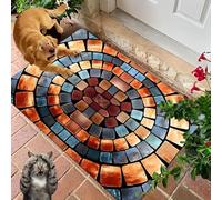2026 New Optical Illusion Rug, 3D Rugs Illusion, Rug That Looks Like A Hole for Indoor and Outdoor Entrance, Startled Cats and Dogs, They Backed Away(B,40 * 60cm)