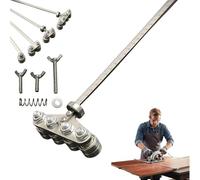 2026 New Positioning Calipers For Precise Measurements & Easy Wood Cutting, 60/80 Cm Adjustable Precision Cutting Guide, 3mm Thick,Stainless Steel, Suitable For Various Materials (D,80cm)