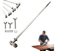 2026 New Positioning Calipers For Precise Measurements & Easy Wood Cutting, 60/80 Cm Adjustable Precision Cutting Guide, 3mm Thick,Stainless Steel, Suitable For Various Materials (C,60cm)